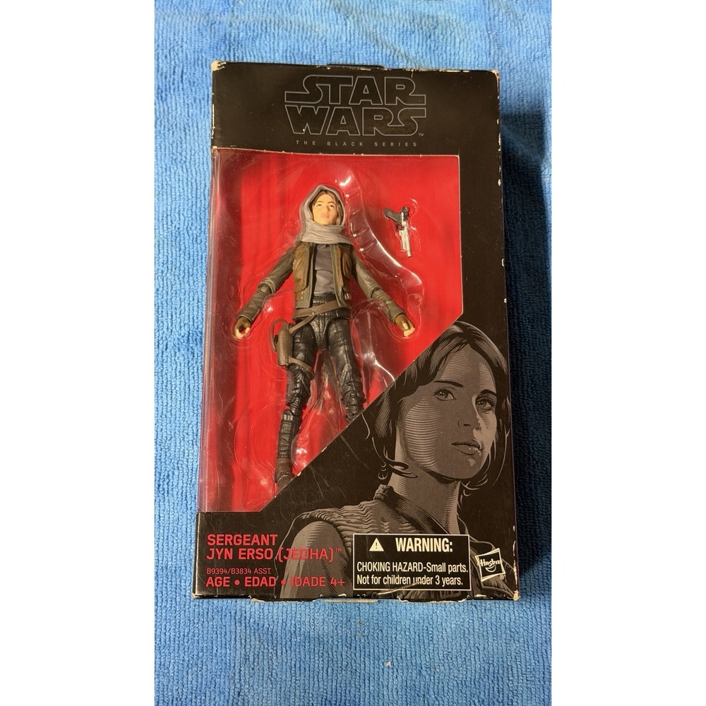 tar Wars Black Series Jyn Erso (Jedha) #22 Figure – Hasbro, Boxed